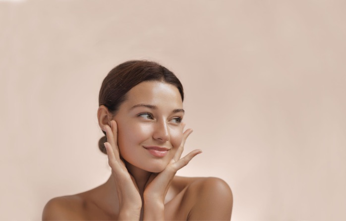 dermatologist doing skin check